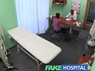 FakeHospital Patient wants advice on dildo stuck inside her pussy